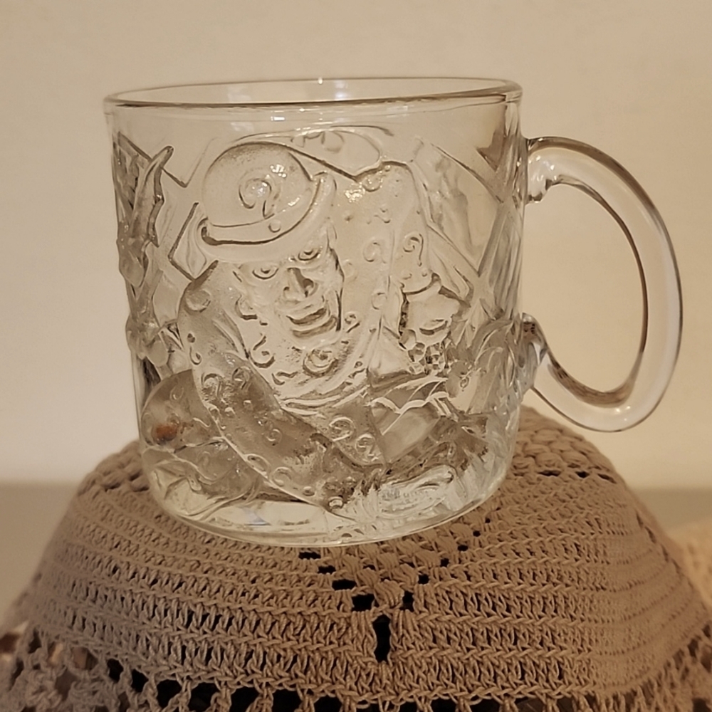 VINTAGE 1995 BATMAN FOREVER "THE RIDDLER" MCDONALDS MUG